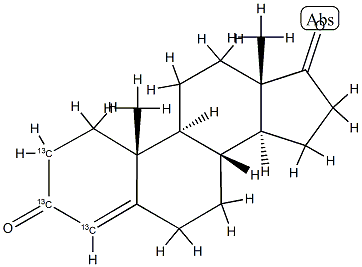 Androstene-3,17-dione-2,3,4-13C3