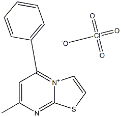 7-METHYL-5-PHENYLTHIAZOLO(3,2-A)PYRIMIDIN-4-IUM PERCHLORATE