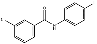 3-chloro-N-(4-fluorophenyl)benzamide