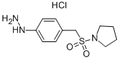 4-(1-Pyrrolidinylsulforylmenthyl)phenylhydrazine hydrochloride