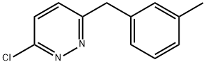 3-CHLORO-6-(3-METHYLBENZYL)PYRIDAZINE
