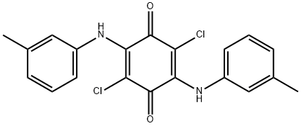 2,5-BIS(3-METHYLANILINO)-3,6-DICHLORO-1,4-BENZOQUINONE