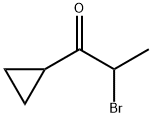 1-Propanone, 2-bromo-1-cyclopropyl- (9CI)