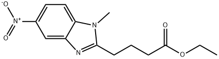 ethyl 4-(1-methyl-5-nitro-1H-benzo[d]imidazol-2-yl)butanoate