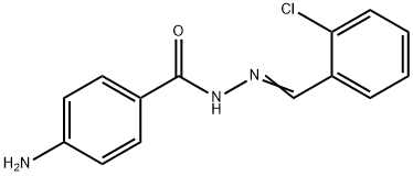 4-AMINOBENZOIC (2-CHLOROBENZYLIDENE)HYDRAZIDE