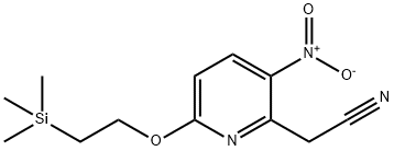 3-Nitro-6-[2-(triMethylsilyl)ethoxy]pyridine-2-acetonitrile