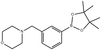 4-[3-(4,4,5,5-TETRAMETHYL-1,3,2-DIOXABOROLAN-2-YL)BENZYL]MORPHOLINE