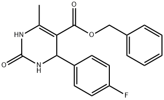 benzyl 4-(4-fluorophenyl)-6-methyl-2-oxo-1,2,3,4-tetrahydropyrimidine-5-carboxylate