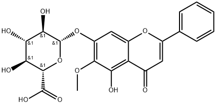 Oroxylin A-7-O-glucuronide