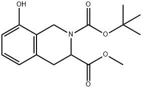 2-(tert-Butyl) 3-methyl 8-hydroxy-3,4-dihydroisoquinoline-2,3(1H)-dicarboxylate