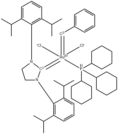 Dichloro[1,3-bis(2,6-isopropylphenyl)-2-imidazolidinylidene](benzylidene)(tricyclohexylphosphine)ruthenium(II)