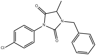1-benzyl-3-(4-chlorophenyl)-5-MethyliMidazolidine-2,4-dione