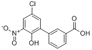 5-Chloro-2-hydroxy-3-nitro-(1,1-biphenyl)-3-carboxylic acid