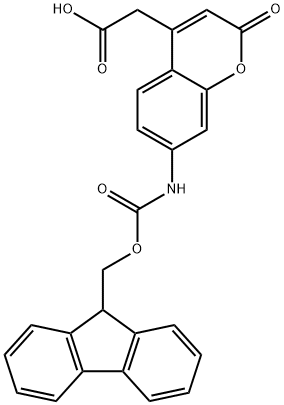 [7-(9H-Fluoren-9-ylmethoxycarbonylamino)-2-oxo-2H-chromen-4-yl]-aceticacid