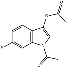 1-Acetyl-6-fluoro-1H-indol-3-yl acetate