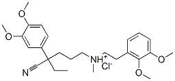 (+)-[3-cyano-3-(3,4-dimethoxyphenyl)hex-6-yl](5,6-dimethoxyphenethyl)methylammonium chloride