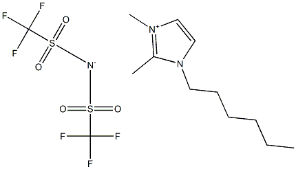 3-Hexyl-1,2-dimethyl-1H-imidazolium salt with 1,1,1-trifluoro-N-[(trifluoromethyl)sulfonyl]methanesulfonamide