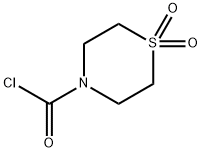 4-Thiomorpholinecarbonyl chloride, 1,1-dioxide