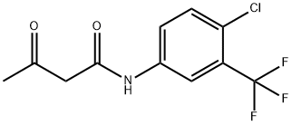 N-[4-chloro-3-(trifluoromethyl)phenyl]-3-oxobutanamide