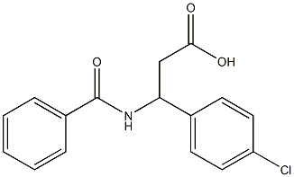 3-BENZOYLAMINO-3-(4-CHLORO-PHENYL)-PROPIONIC ACID