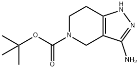 TERT-BUTYL 3-AMINO-6,7-DIHYDRO-1H-PYRAZOLO[4,3-C]PYRIDINE-5(4H)-CARBOXYLATE