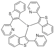 fac-Tris[2-(benzo[b]thiophen-2-yl)pyridinato-C3,N]iridium(III)