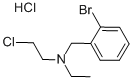 N-(2-CHLOROETHYL)-N-ETHYL-2-BROMOBENZYLAMINE HYDROCHLORIDE
