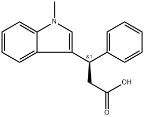 (3R)-(-)-3-(METHYL-1H-INDOL-3-YL)-3-PHENYLPROPIONIC ACID