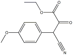 ethyl 3-cyano-3-(4-methoxyphenyl)-2-oxopropanoate