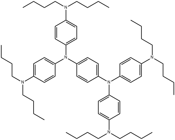 N,N,N',N'-Tetrakis[4-(dibutylamino)phenyl]benzene-1,4-diamine