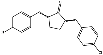 2,5-BIS[(4-CHLOROPHENYL)METHYLENE]CYCLOPENTANONE