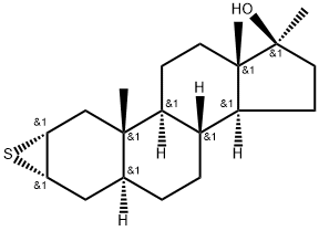 Androstan-17-ol, 2,3-epithio-17-methyl-, (2a,3a,5a,17b)-