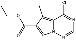 ethyl 4-chloro-5-methylpyrrolo[2,1-f][1,2,4]triazine-6-carboxylate
