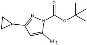 tert-butyl 5-amino-3-cyclopropyl-1H-pyrazole-1-carboxylate