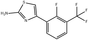 4-(2-FLUORO-3-TRIFLUOROMETHYL-PHENYL)-THIAZOL-2-YLAMINE