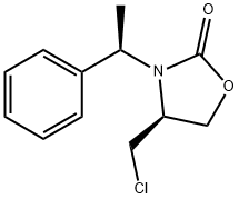 3-[1'(R)-ALPHA-METHYLBENZYL]-4(S)-CHLOROMETHYL-OXAZOLIDIN-2-ONE