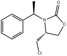 3-[1'(R)-ALPHA-METHYLBENZYL]-4(R)-CHLOROMETHYL-OXAZOLIDIN-2-ONE