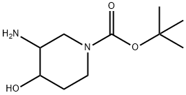 1-Piperidinecarboxylic acid, 3-aMino-4-hydroxy-, 1,1-diMethylethyl ester
