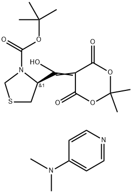 N-BOC-THIAZOLIDINE-CARBOXYLIC ACID DMAP SALT