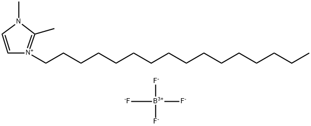 1H-Imidazolium, 1-hexadecyl-2,3-dimethyl-, tetrafluoroborate(1-)