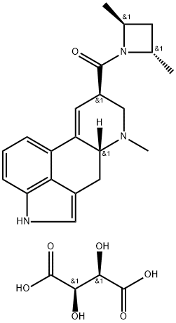 (2S,4S)-1-[[(8β)-9,10-Didehydro-6-Methylergolin-8-yl]carbonyl]-2,4-diMethylazetidine  (2R,3R)-2,3-Dihydroxybutanedioate Salt