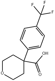 4-(4-TRIFLUOROMETHYLPHENYL)TETRAHYDRO-2H-PYRAN-4-CARBOXYLIC ACID