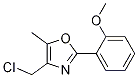 4-CHLOROMETHYL-2-(2-METHOXY-PHENYL)-5-METHYL-OXAZOLE