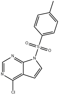 4-CHLORO-7-TOSYL-7H-PYRROLO[2,3-D]PYRIMIDINE