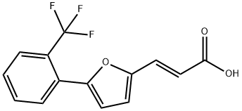 3-(5-(2-(TRIFLUOROMETHYL)PHENYL)-FURAN-&