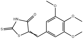 2-Thioxo-5-[(3,4,5-trimethoxyphenyl)methylene]-4-thiazolidinone