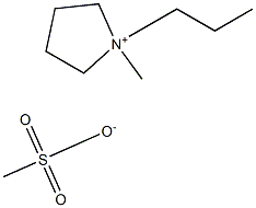 Pyrrolidinium, 1-methyl-1-propyl-, methanesulfonate