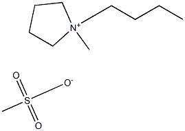 Pyrrolidinium, 1-butyl-1-methyl-, methanesulfonate