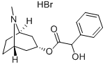 alpha-Hydroxybenzeneacetic acid 8-methyl-8-azabicyclo[3.2.1]oct-3-yl ester hydrobromide