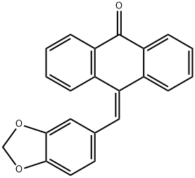 10-PIPERONYLIDENE-9-ANTHRONE